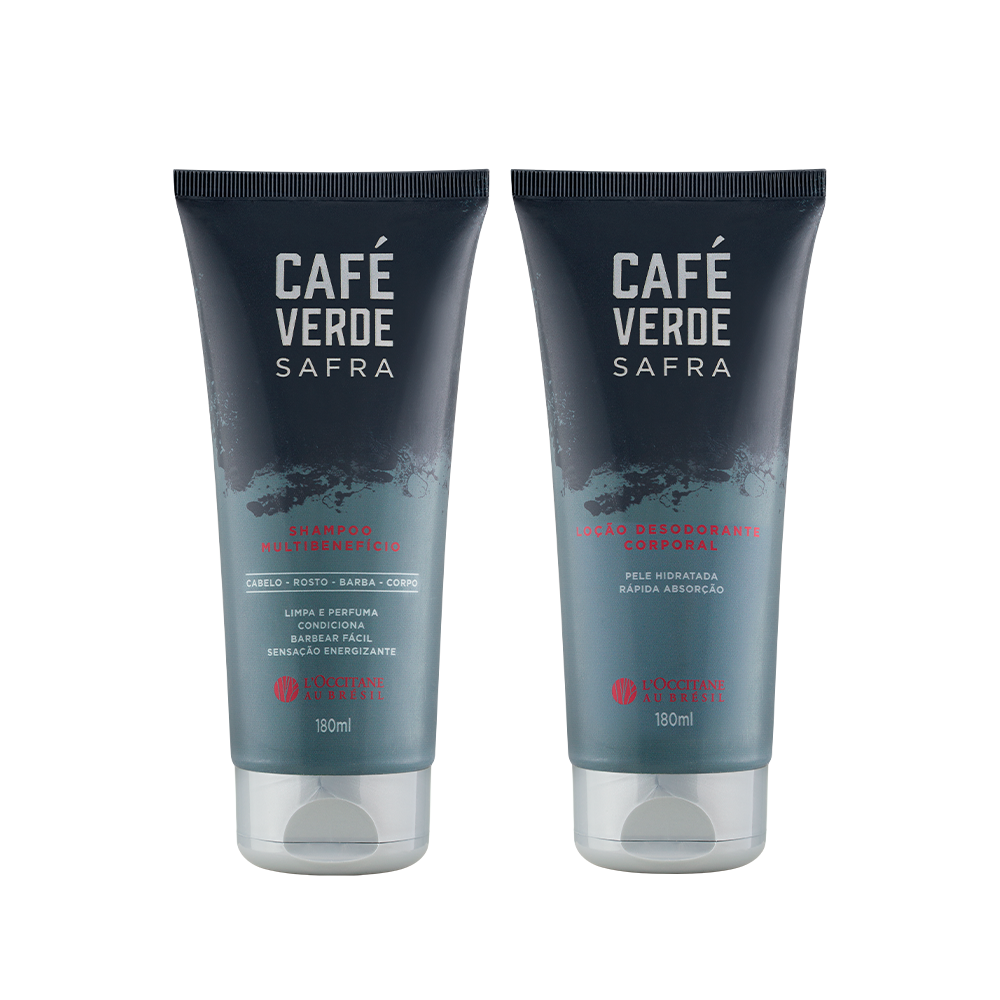 Combo Shampoo Multibenefício e Loção Café Verde Safra, ,  large image number 0